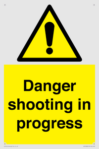 Danger shooting in progress